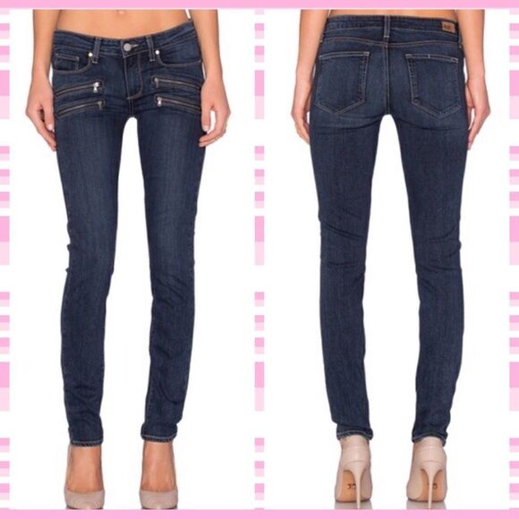 Paige Edgemont Mid Rise Ultra Skinny Jeans… - Picture 3 of 5
